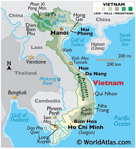 vietnam location.